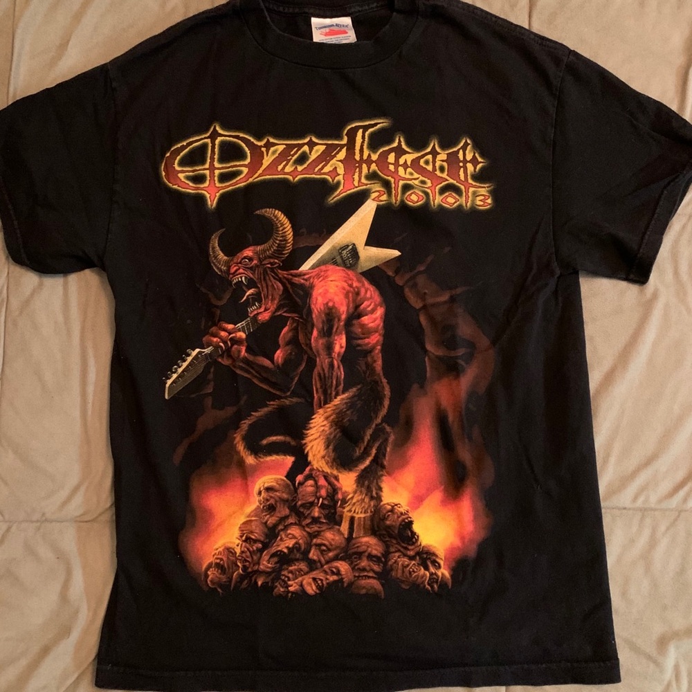 Original Vintage Ozzfest 2003 shirt